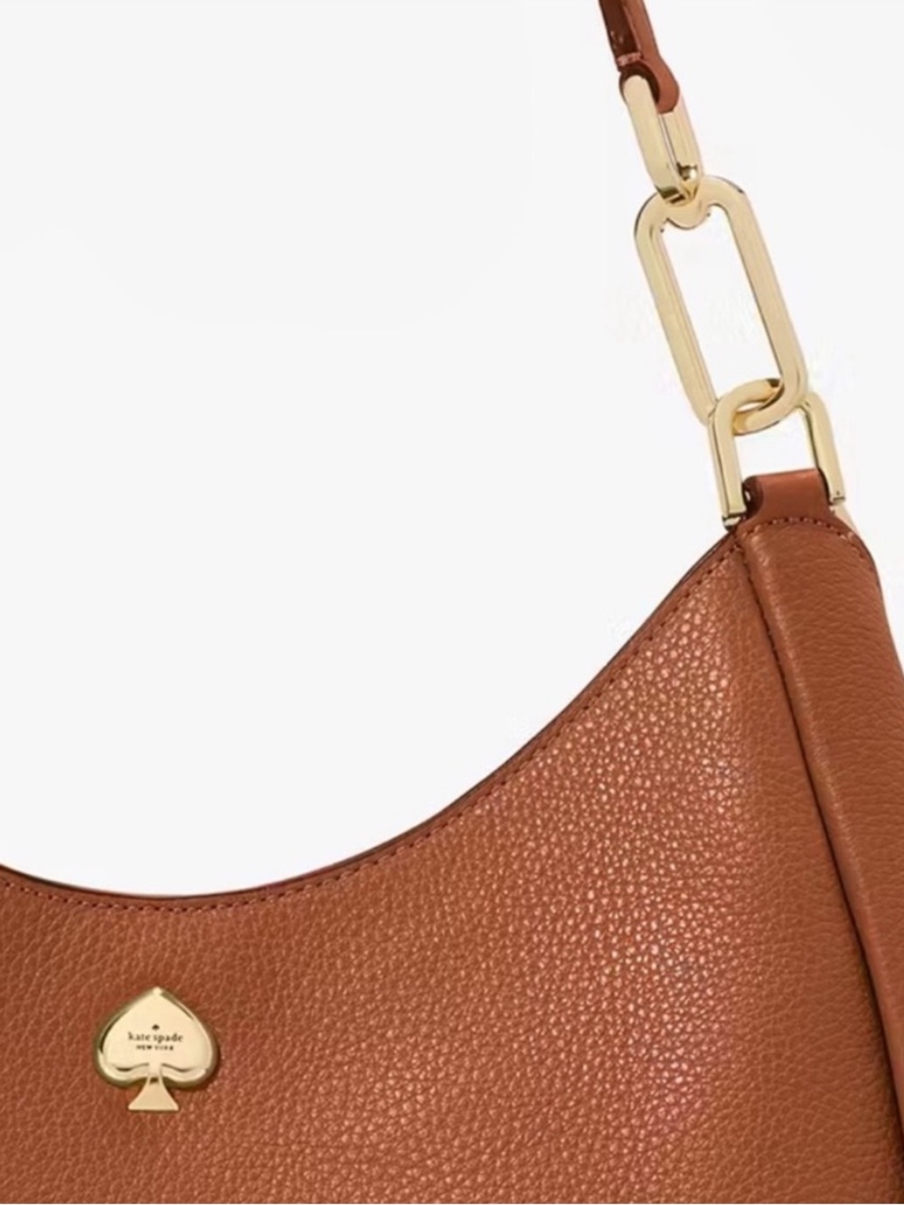 Kate Spade Kayla Large Triple Compartment Shoulder Bag in Warm Gingerbread - Picture 7 of 13